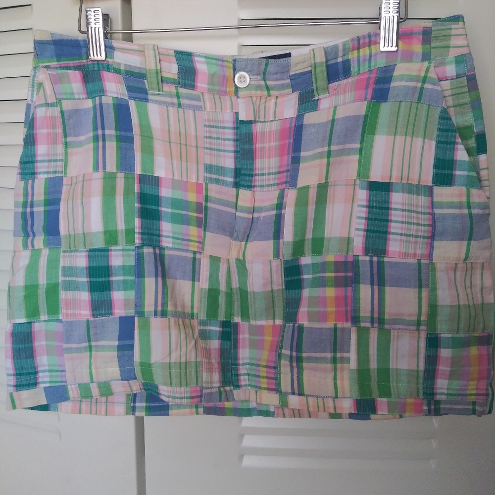 Vintage Cape Madras Skirt 10